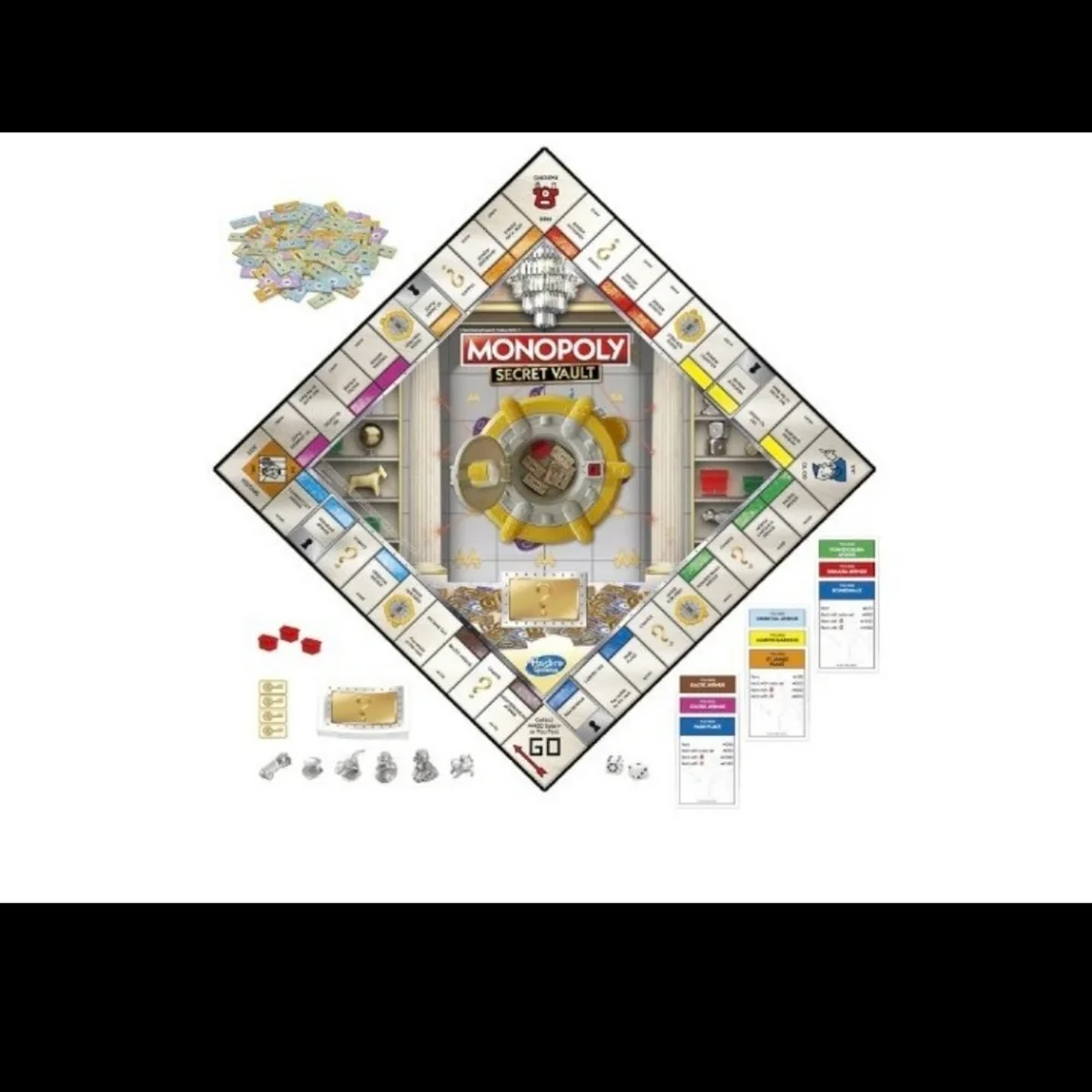 Monopoly SECRET VAULT Board Game - Ages 8+ BNWT Limited Edition 5☆ FINAL $$